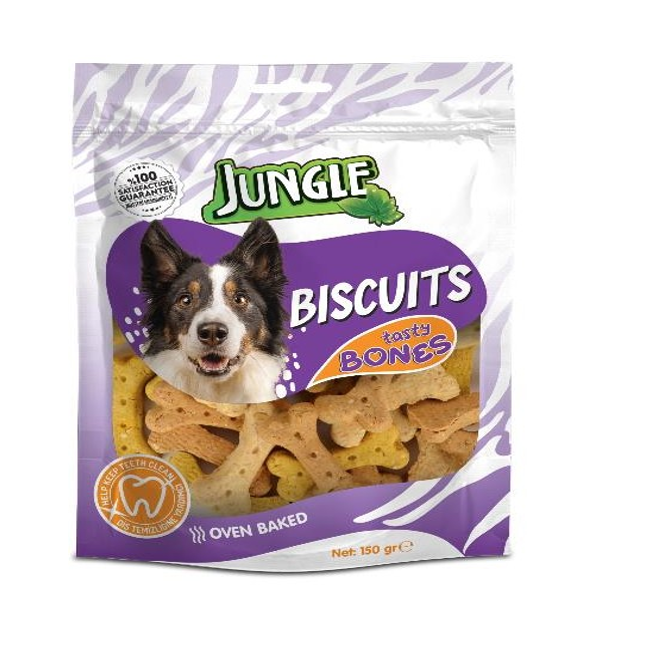 JUNGLE Recompense caini Biscuits Bones Mix 150g [1]