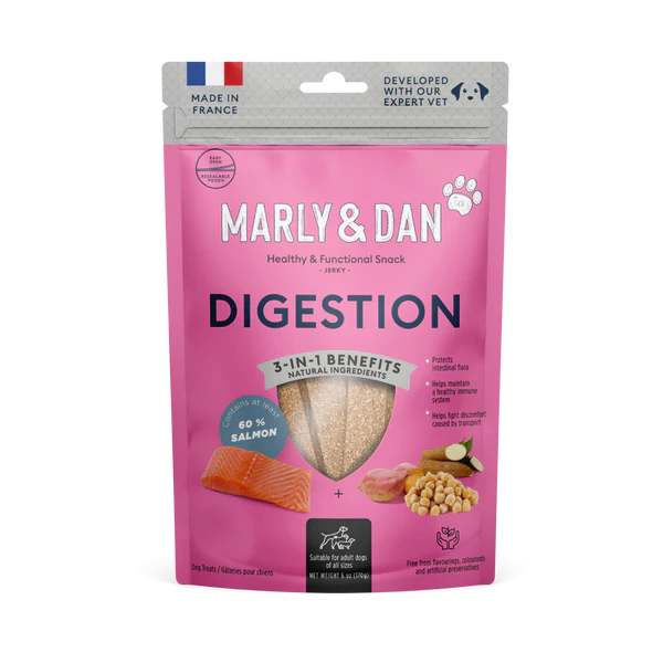 MARLY&DAN Suplimente Jerky DIGESTION pentru caini 80g [1]
