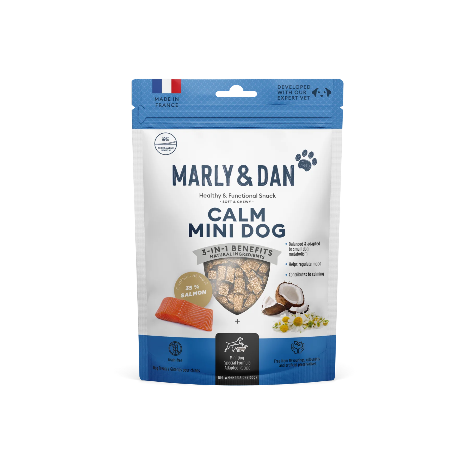 MARLY&DAN Suplimente Soft&Chewy CALMNESS pentru caini 50g [1]