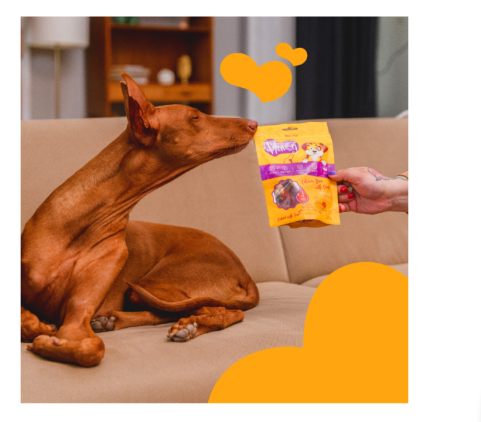 MAVSY Recompense caini Jerky Calcium Bone de Rata 100g [5]