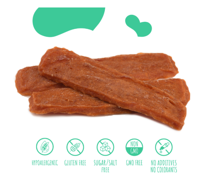 MAVSY Recompense caini Jerky Chips de Iepure 100g [2]