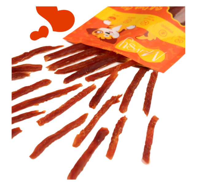 MAVSY Recompense caini Jerky Soft Slice de Rata 100g [2]