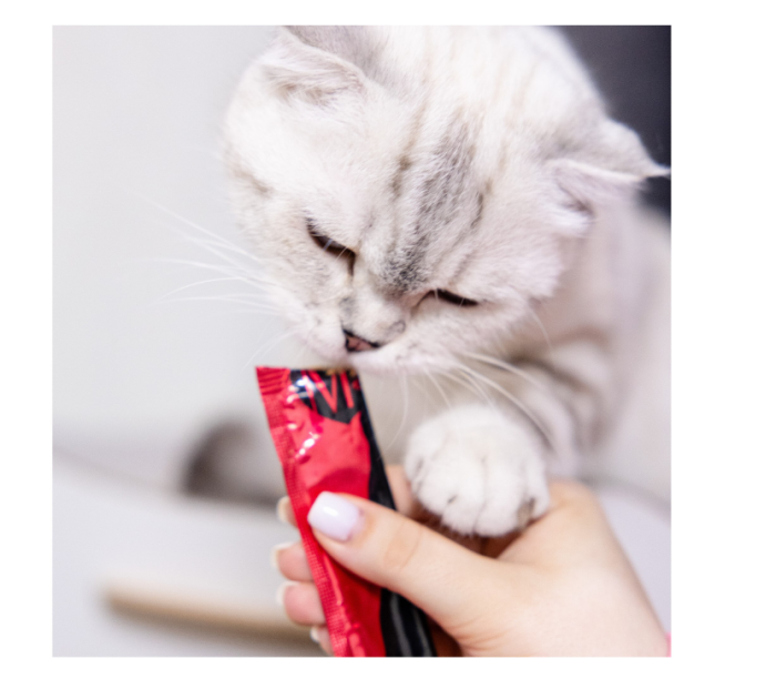 MAVSY Recompense pisici crema Rata cu sufleu de merisoare (5x15g) [4]