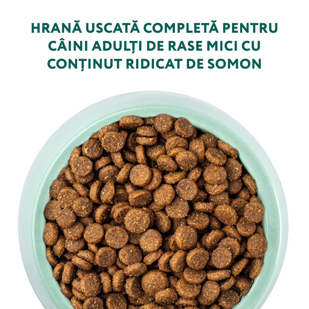 OPTIMEAL HRANA USCATA CAINI TALIE MICA SOMON 1,5kg [3]
