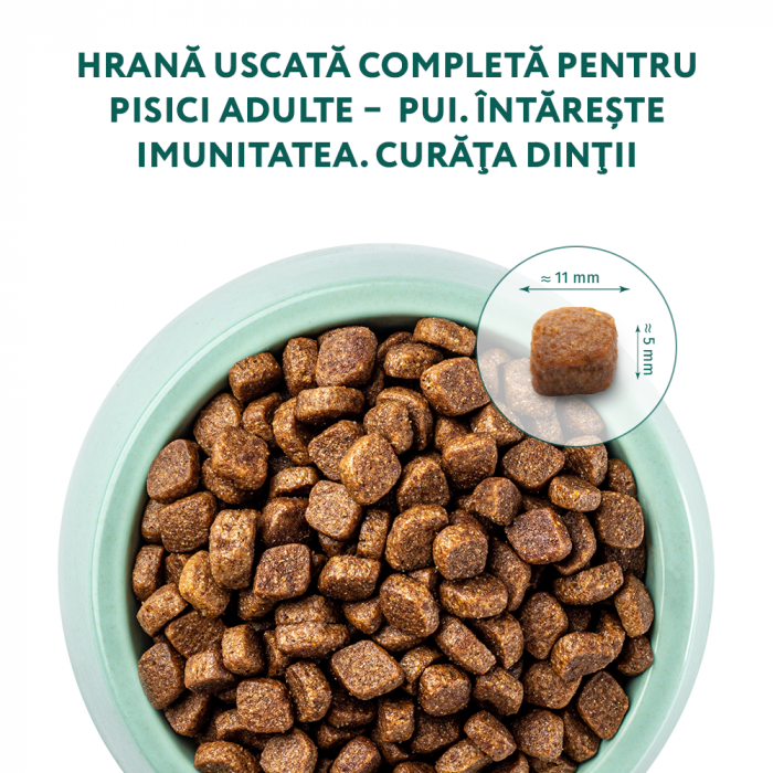 OPTIMEAL Hrana uscata pisici adulte, Gaina, 1.5kg [2]