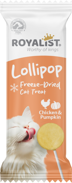 ROYALIST Recompense pisici, Lollipop Chicken&Pumpkin. Set 12x1.4g [1]