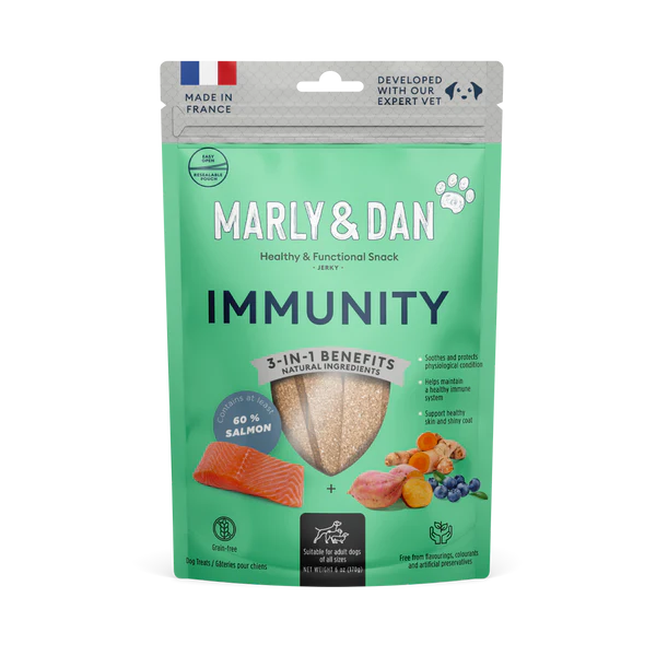 MARLY&DAN Suplimente Jerky IMMUNITY pentru caini 80g [1]