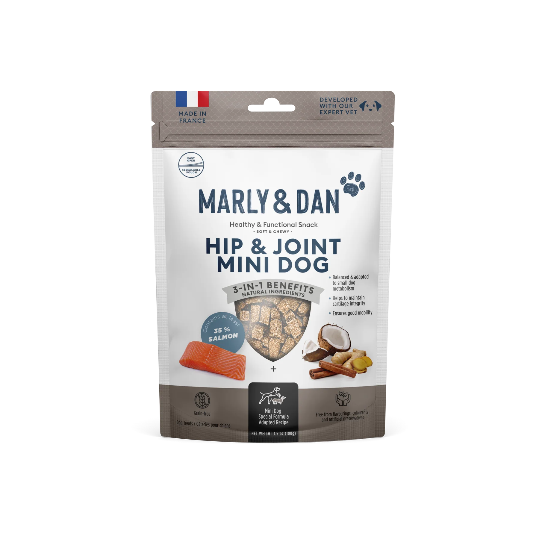 MARLY&DAN Suplimente Soft&Chewy HIP&JOINT pentru caini 50g [1]