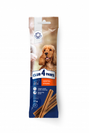 Recompense - CLUB4PAWS Premium Recompense pentru caini Dental Stick, 77g