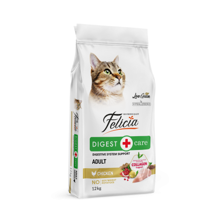 Pisici - FELICIA HRANA USCATA PISICI DIGEST CARE PUI 12kg