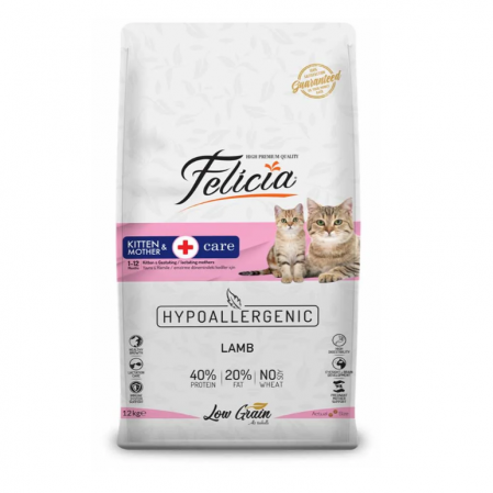 Pisici - FELICIA HRANA USCATA PISICI KITTEN&MOTHER MIEL 12kg