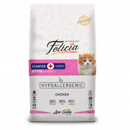 Pisici - FELICIA HRANA USCATA PISICI KITTEN STARTER PUI 12kg