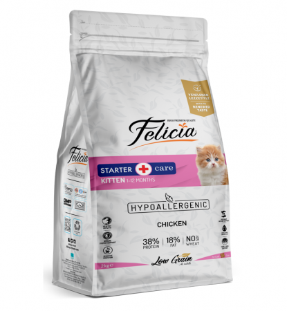 Pisici - FELICIA HRANA USCATA PISICI KITTEN STARTER PUI 2kg