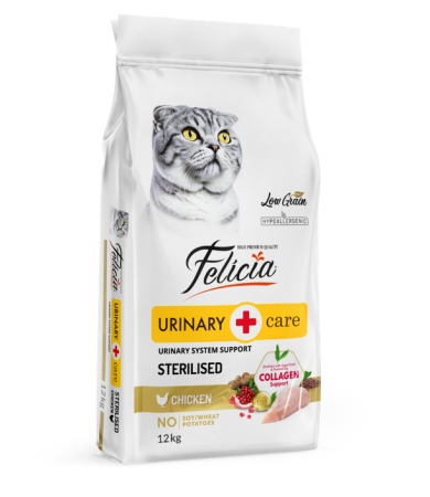 Hrana uscata - FELICIA HRANA USCATA PISICI STERILIZATE URINARY CARE PUI 12kg