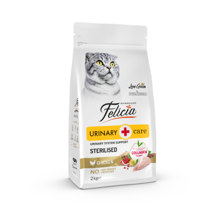 Hrana uscata - FELICIA HRANA USCATA PISICI STERILIZATE URINARY CARE PUI 2kg