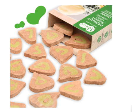 MAVSY Recompense caini FREEZE DRIED Parfait de Iepure cu spanac in sos crema 50G [2]