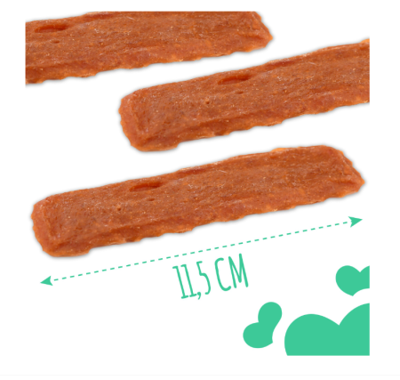 MAVSY Recompense caini Jerky Chips de Iepure 100g [3]