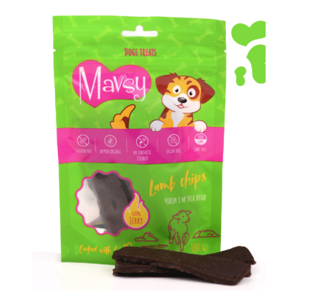 Recompense - MAVSY Recompense caini Jerky Chips de Miel 100g