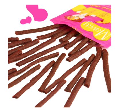 MAVSY Recompense caini Jerky Sticks de Miel 100g [2]