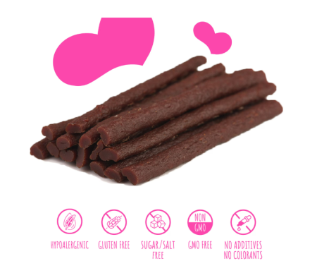 MAVSY Recompense caini Jerky Sticks de Miel 100g [1]