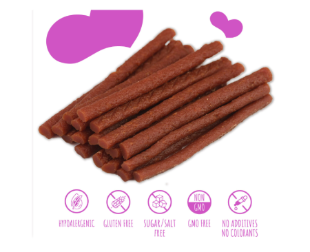 MAVSY Recompense caini Jerky Sticks de Rata 120g [1]