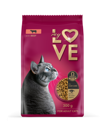 Hrana uscata - MY LOVE HRANA USCATA PISICI CU VITA 300g