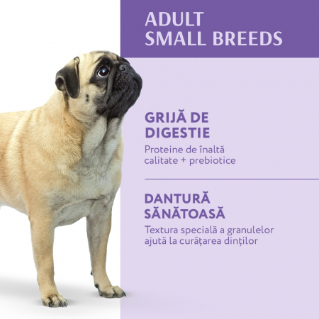 OPTIMEAL Hrana uscata caini adulti, Talie mica, Rata, 1.5kg [3]