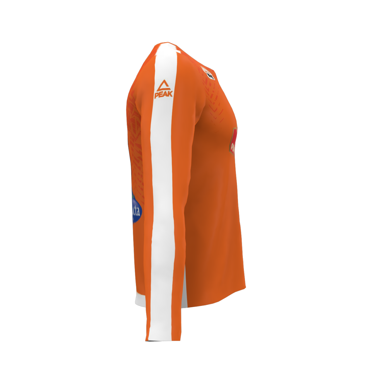 Bluza Portar Kids Tampa portocaliu/alb [3]