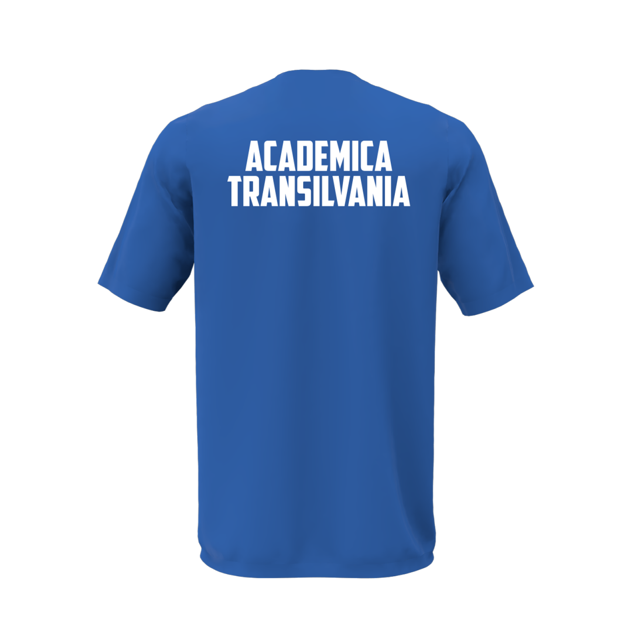 Tricou Antrenament Bumbac Academica Transilvania albastru [2]