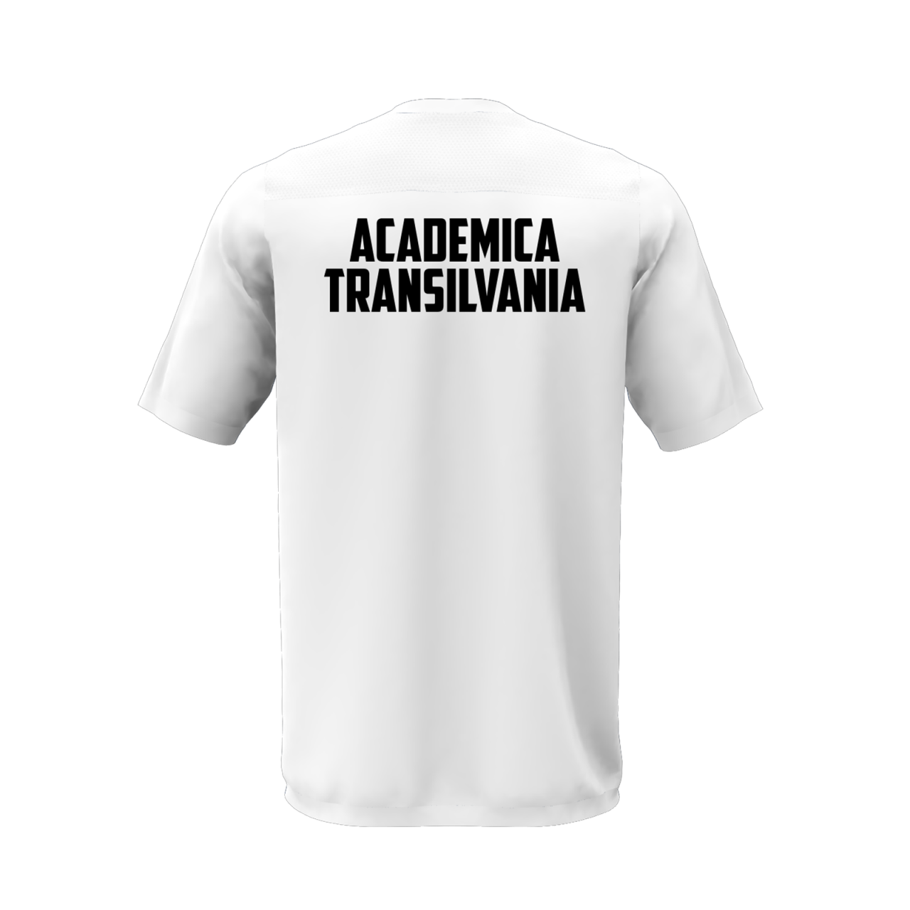 Tricou Antrenament Poliester Academica Transilvania alb [2]