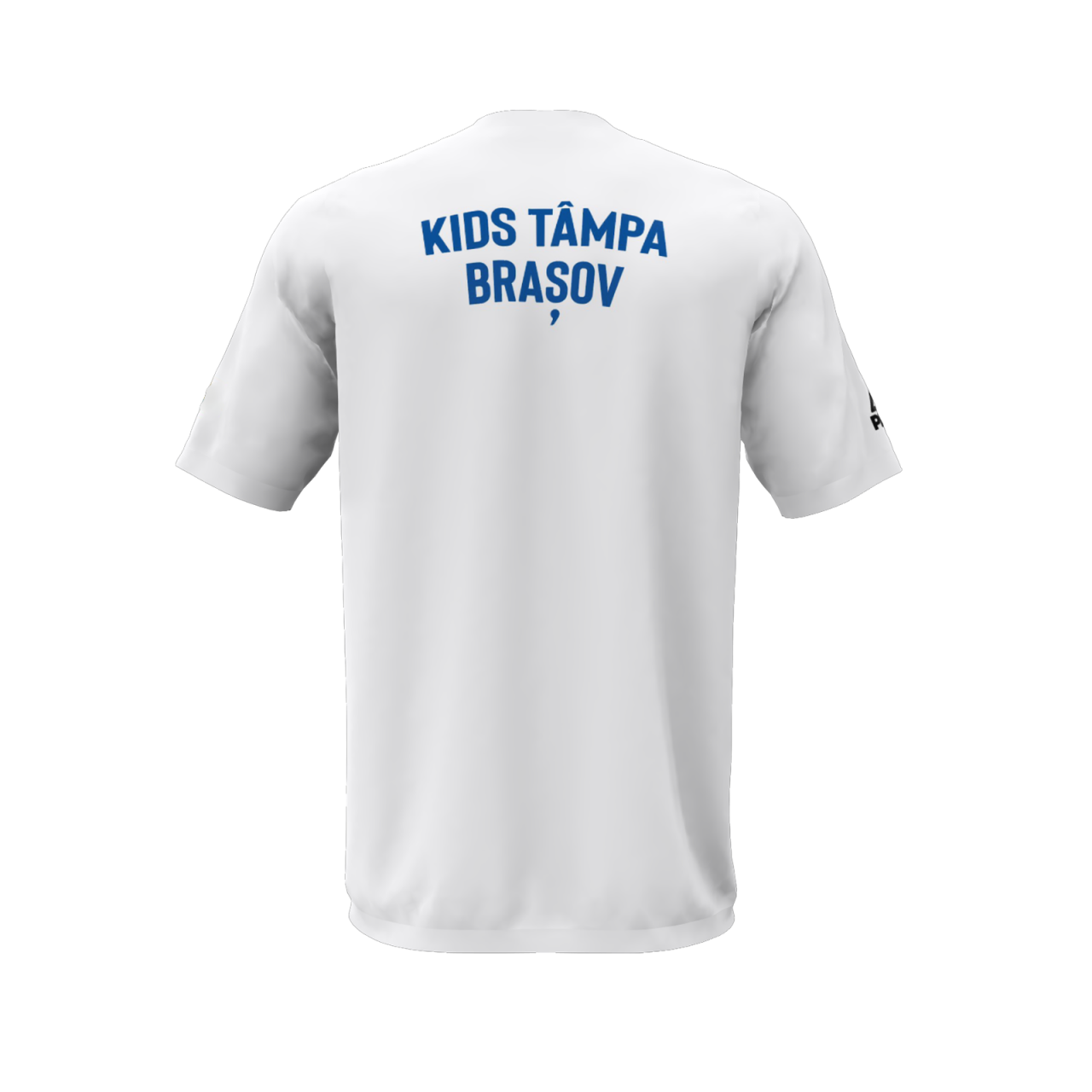 Tricou Antrenament Poliester Kids Tampa alb [3]