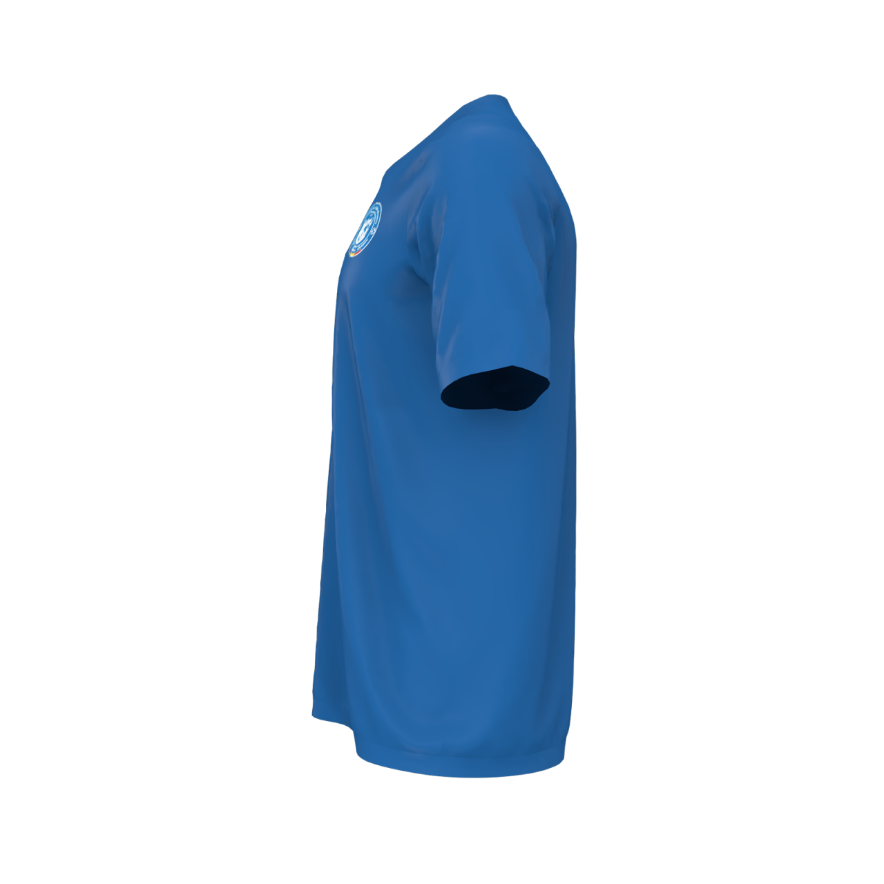 Tricou Antrenament Poliester Kids Tampa albastru [4]