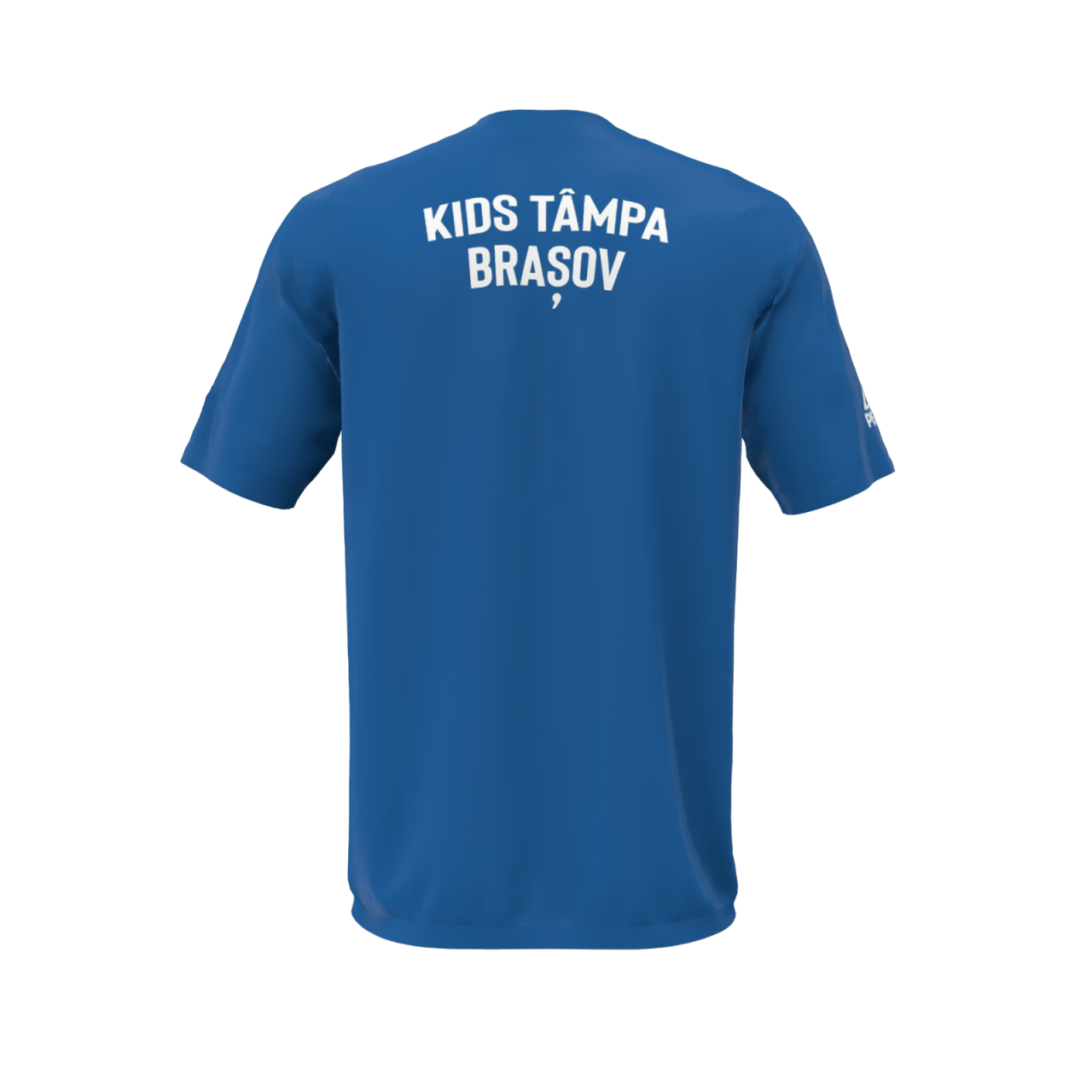 Tricou Antrenament Poliester Kids Tampa albastru [3]