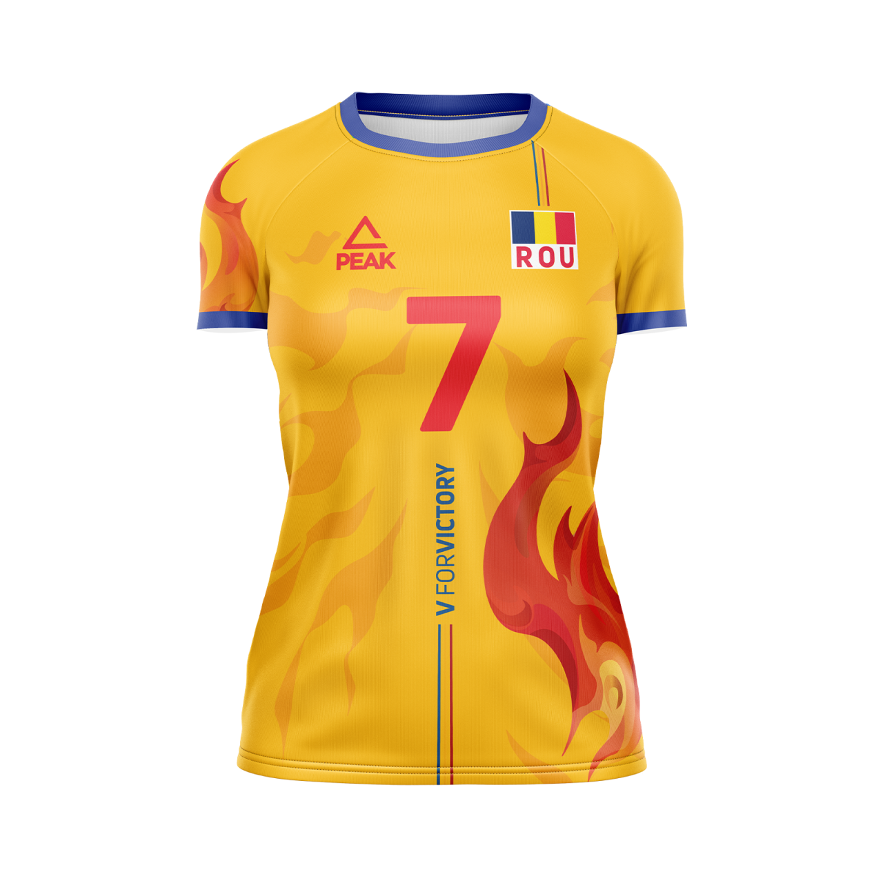 Tricou Joc FR Volei Feminin - Galben [1]