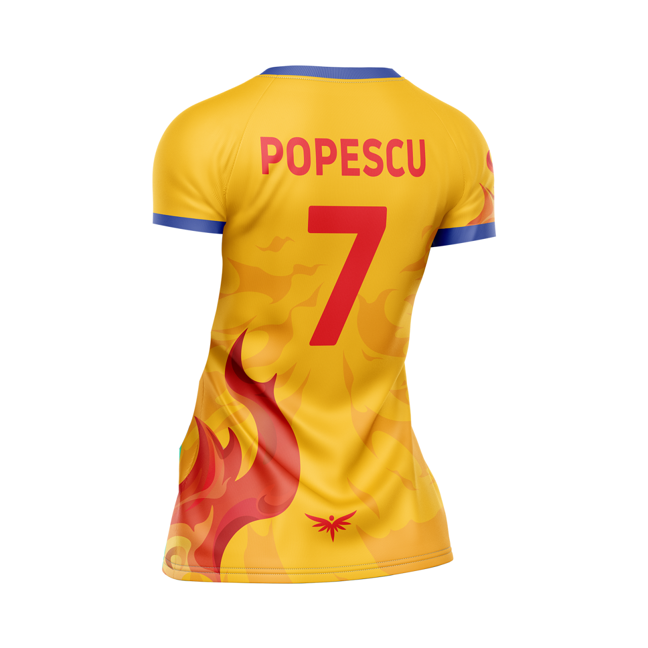 Tricou Joc FR Volei Feminin - Galben [2]