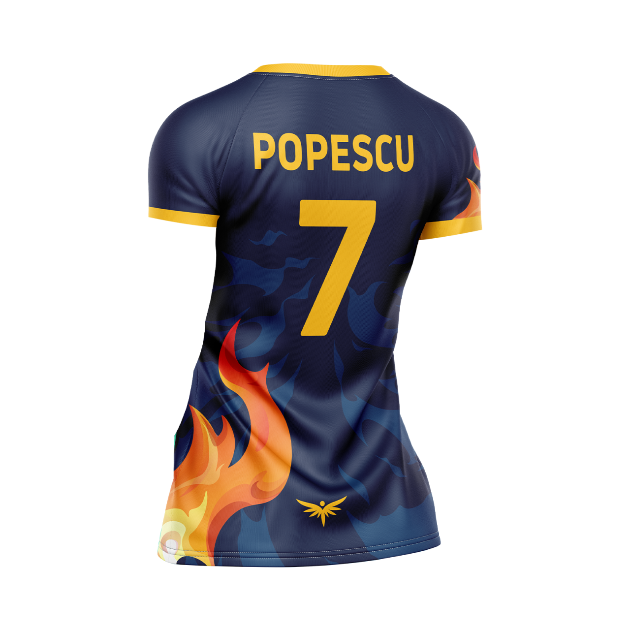 Tricou Joc FR Volei Feminin - Navy [2]