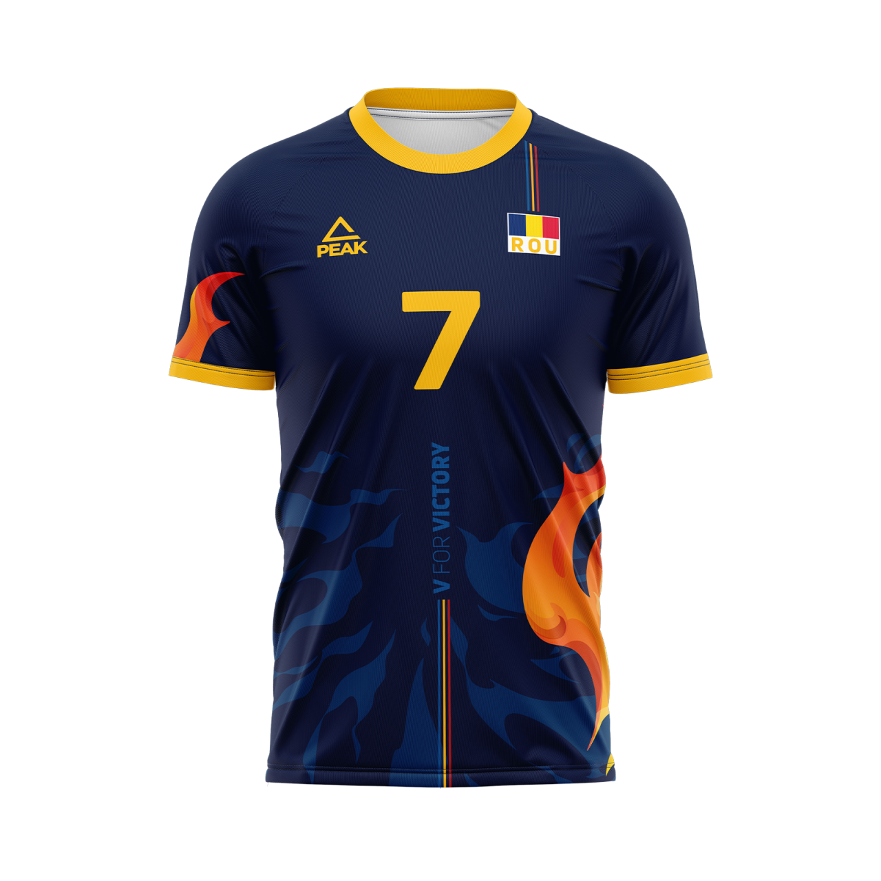 Tricou Joc FR Volei Masculin - Navy [1]