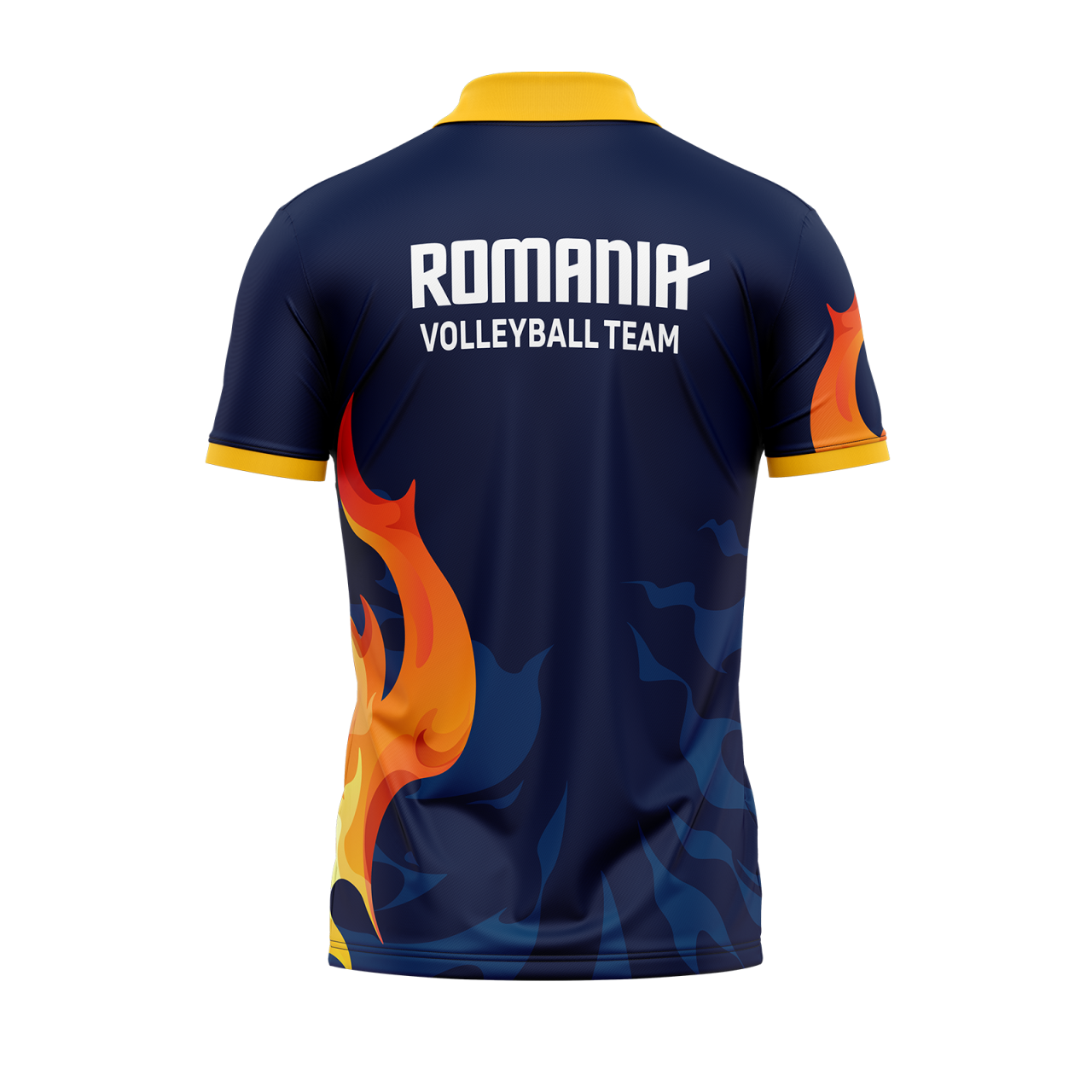 Tricou Polo Poly FR Volei - Navy [2]