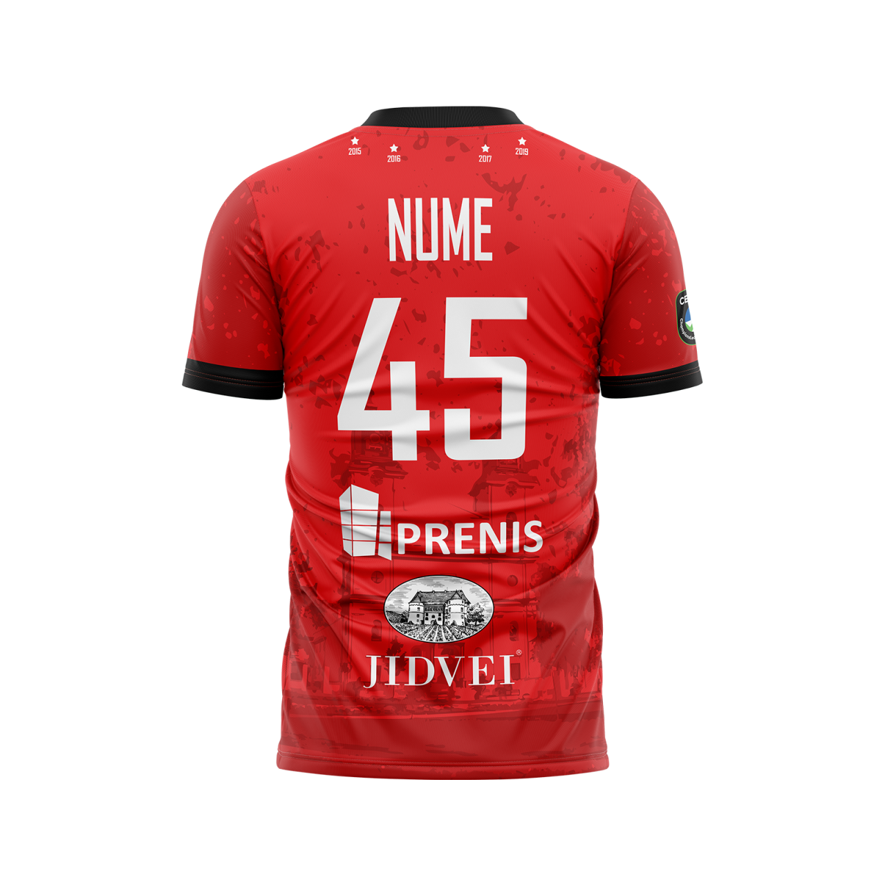 Tricou replica CSM VOLEI ALBA BLAJ rosu [2]