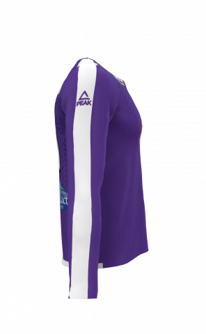 Bluza Portar Kids Tampa mov/alb [2]
