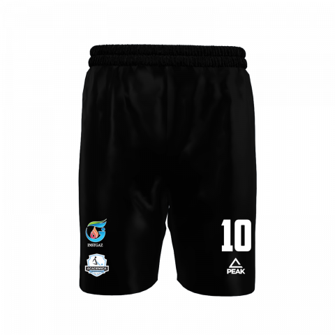Academica Transilvania - Short Antrenament Poliester Academica Transilvania Negru