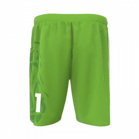 Short Portar Kids Tampa verde/alb [2]