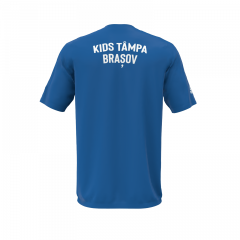 Tricou Antrenament Poliester Kids Tampa albastru [2]