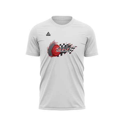 ProRally Team Brasov - Tricou Basic Bumbac ProRally Team alb V1