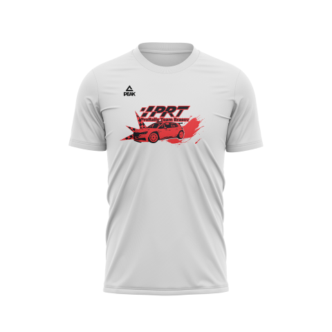 ProRally Team Brasov - Tricou Basic Bumbac ProRally Team alb V2