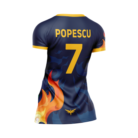 Tricou Joc FR Volei Feminin - Navy [1]