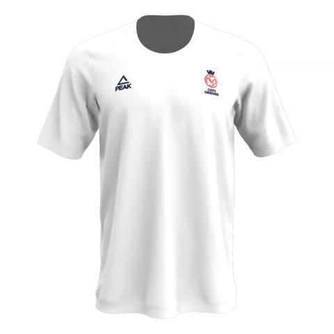 CSM Oradea - Tricou PEAK bumbac CSM Oradea alb
