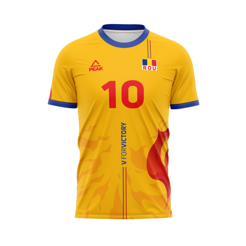 FR Volei - Tricou Suporter Poly FR Volei Masculin - Galben