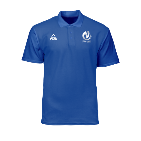 FR Volei - Tricou Polo Bumbac FR Volei - Royal