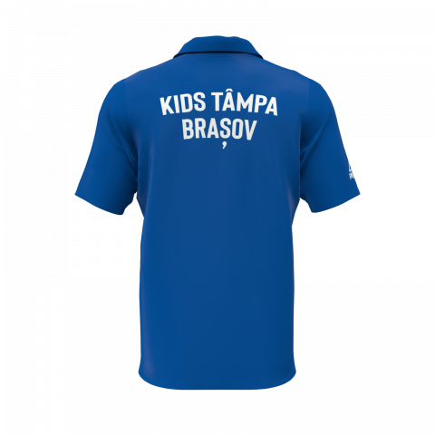 Tricou Polo Bumbac Prezentare Kids Tampa albastru [2]